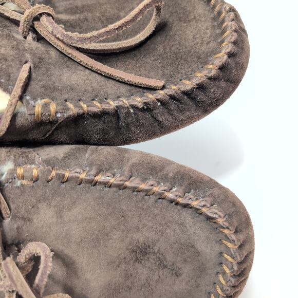 Ugg Dakota Leather Sheepskin Moccasins Women's Size 9 - Picture 7 of 9
